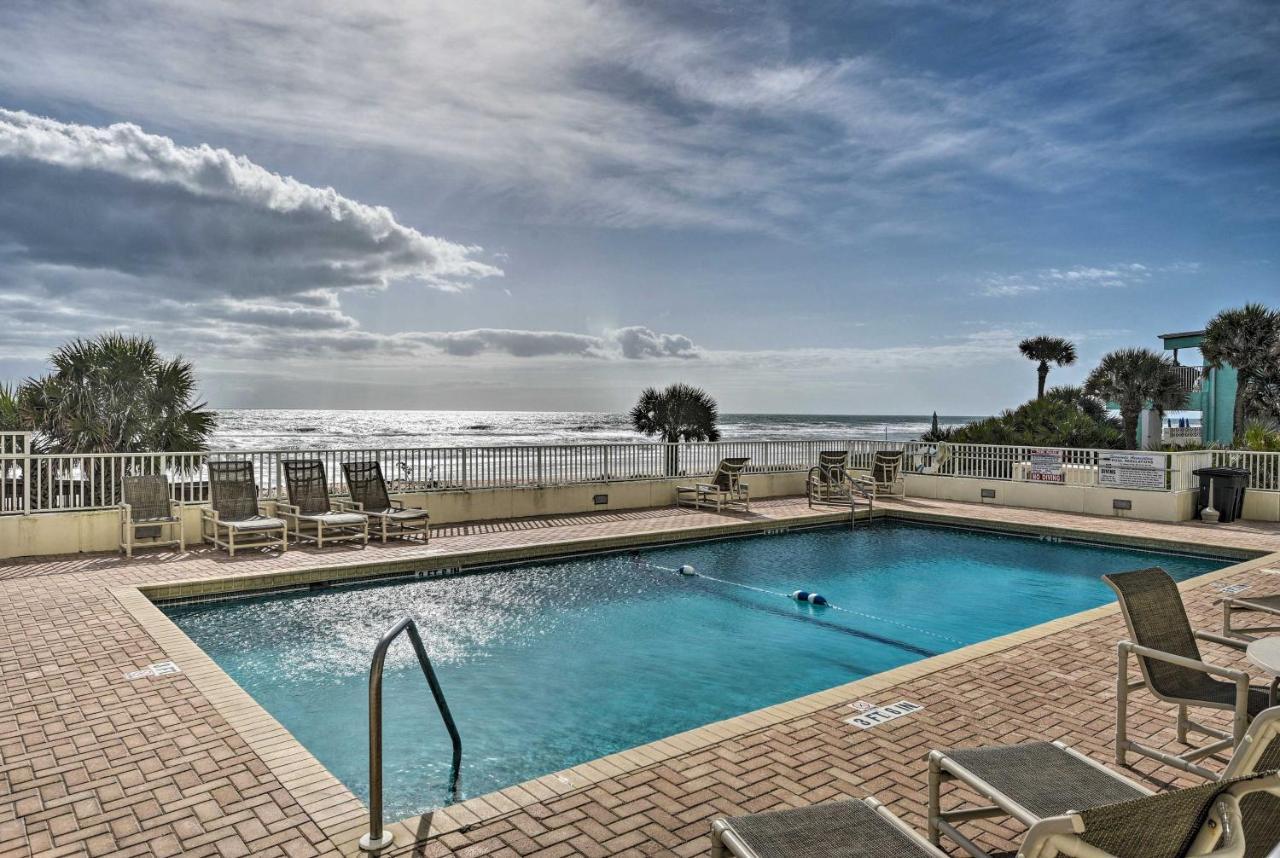 Oceanfront Ormond Beach Condo - Steps To Shore! Luaran gambar